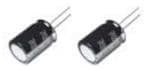 10) Aluminum Electrolytic Capacitors - Leaded 100uF 160volts AEC-Q200